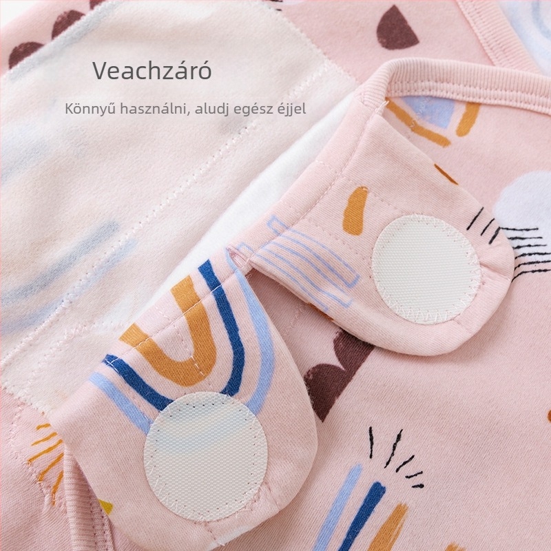 Újszülött swaddle kendő 100% pamutból, minden évszakban használható, mintázatok: állatok és rács