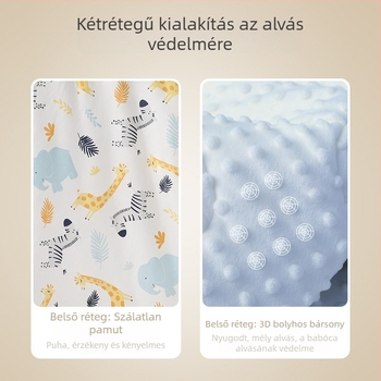 Bébi quilt Left Cotton, 100% pamut anyag, poliészter töltet, újszülötteknek (0-1 év), tavasz, ősz és tél számára