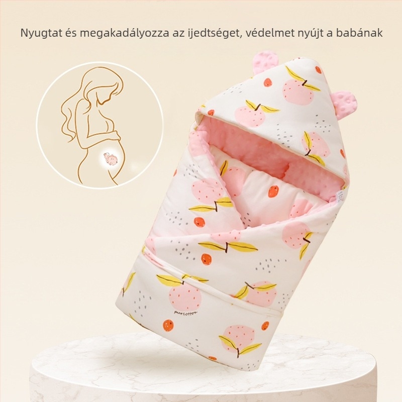 Bébi quilt Left Cotton, 100% pamut anyag, poliészter töltet, újszülötteknek (0-1 év), tavasz, ősz és tél számára