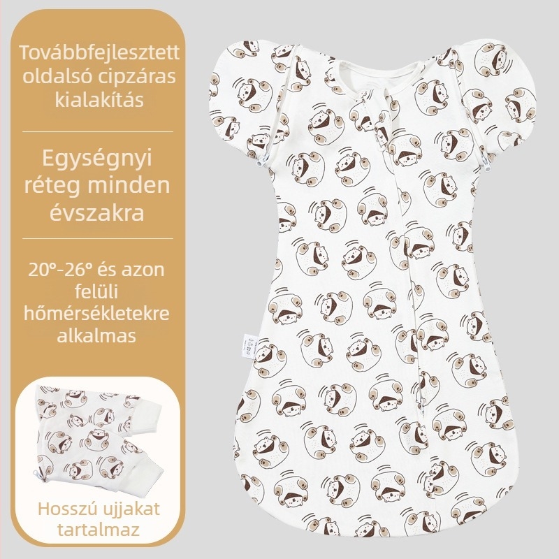 Újszülött pamut swaddle takaró – négy évszakos alvózsák