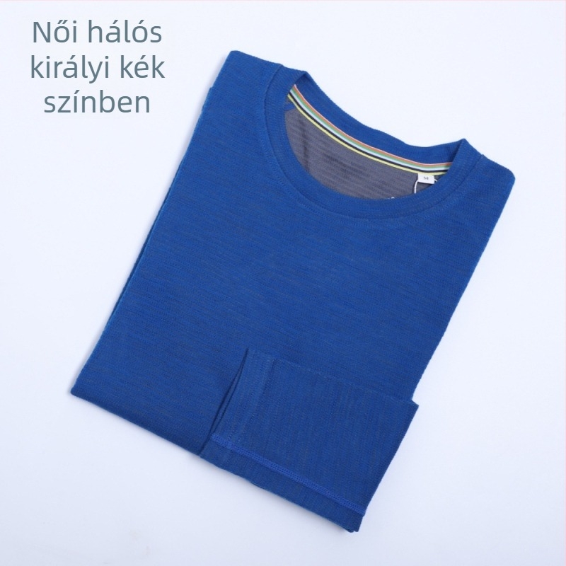 Merino gyapjú gyorsan száradó készlet - Uniszex, egyszínű minta, gyapjú-poliészter anyag, téli-tavaszi-ősz szezonokra