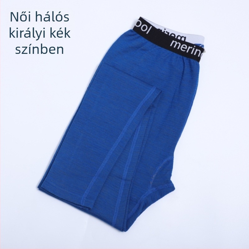 Merino gyapjú gyorsan száradó készlet - Uniszex, egyszínű minta, gyapjú-poliészter anyag, téli-tavaszi-ősz szezonokra