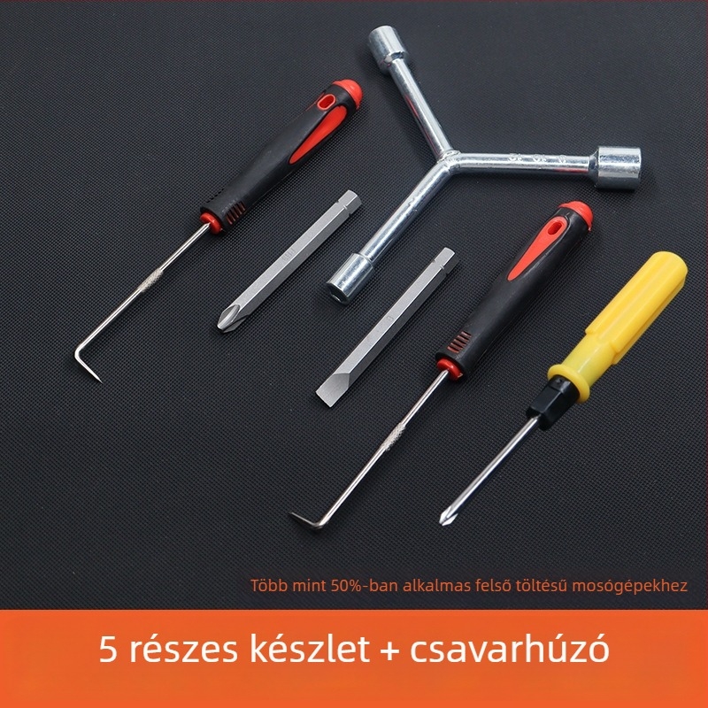 Trent Pulsátor mosógép szétszerelő készlet, 5 darab, szénacél, belső dob tisztításához
