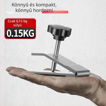 Rozsdamentes acél csempe magasságállító eszköz — csempe felhelyező és igazító eszköz, Locator szabvány, 100 darabos készlet