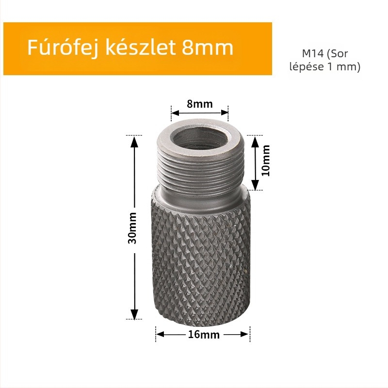 Három az egyben lyukfúró és dübel-pozicionáló faipari eszköz, rozsdamentes acél, 1 darab készlet, 4-15 tartomány, New Wu Tools, otthoni használatra