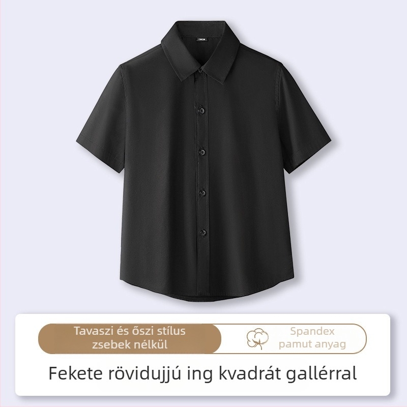 Gyerekeknek készült rövid ujjúing, koreai stílus, kerek nyak, 100% pamut, minták: csíkok, kockás, egyszínű, betűk