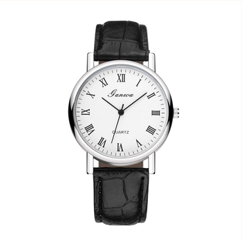 Férfi kvarc óra PD644-0221 - PU szíj, Morning Dragon mozgás, 40 mm tárcsa, műanyag tok