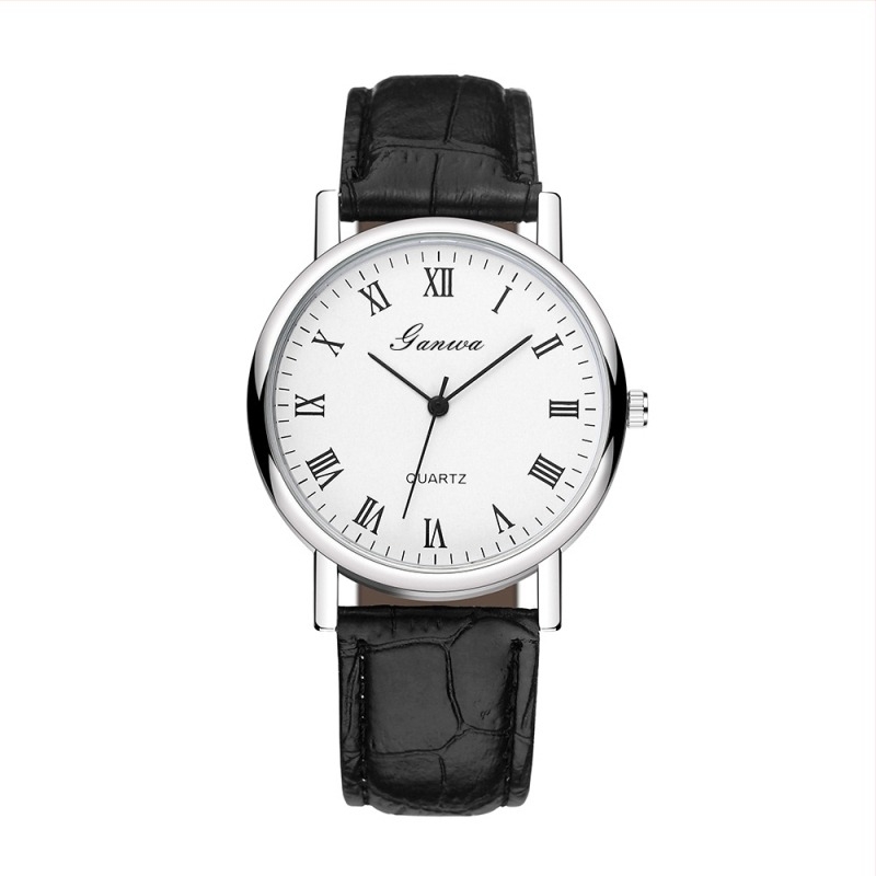 Férfi kvarc óra PD644-0221 - PU szíj, Morning Dragon mozgás, 40 mm tárcsa, műanyag tok