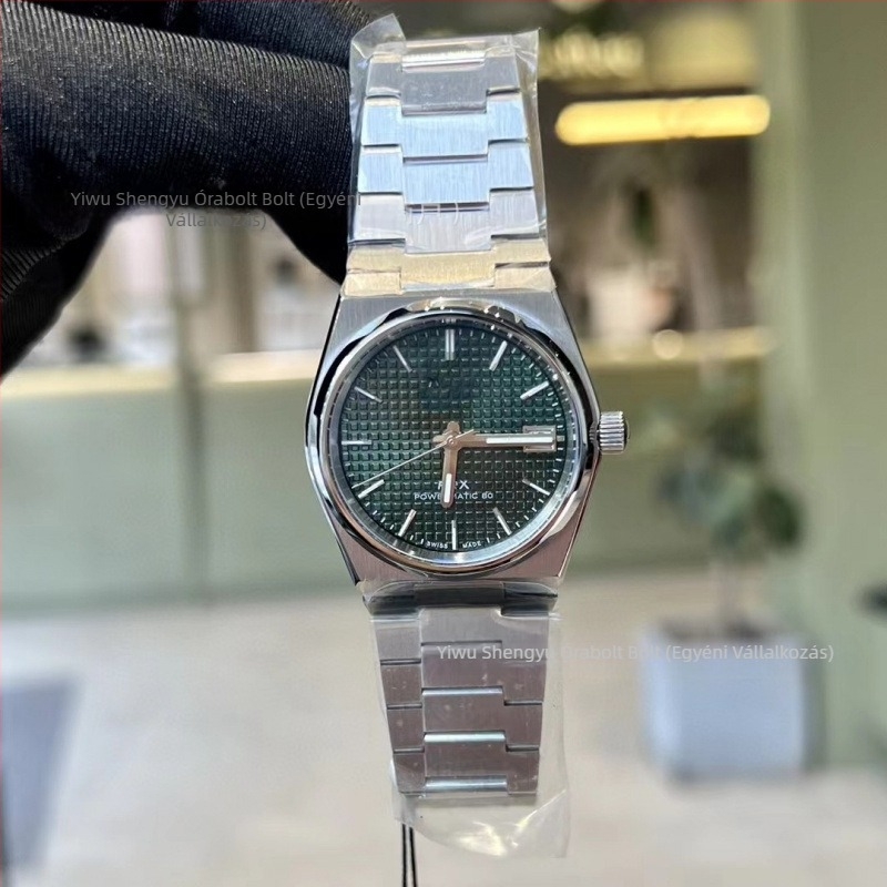 Daiska kvarc karóra Swiss ETA mechanizmussal, ötvözet tokozású tok, rozsdamentes acél karkötő, 30 m vízállóság, hagymakorona