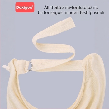 Szoptatási kendő - tiszta pamut (>95%), uniszex, diszkrét köpeny újszülötteknek 1 éves korig, kültéri használatra