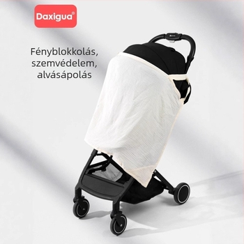 Szoptatási kendő - tiszta pamut (>95%), uniszex, diszkrét köpeny újszülötteknek 1 éves korig, kültéri használatra