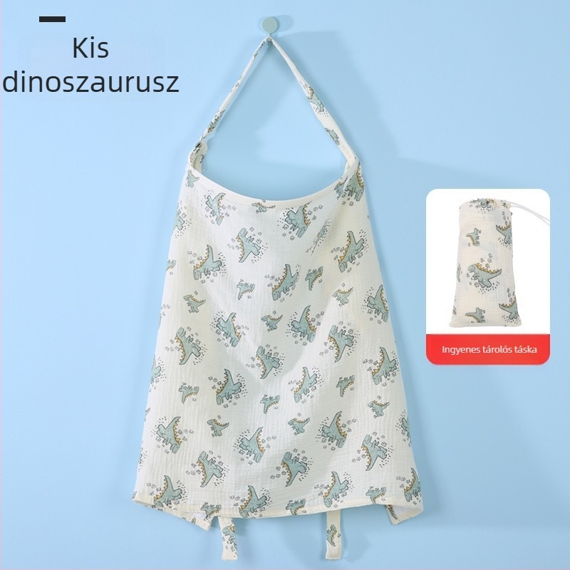 Szoptatási kendő - tiszta pamut (>95%), uniszex, diszkrét köpeny újszülötteknek 1 éves korig, kültéri használatra