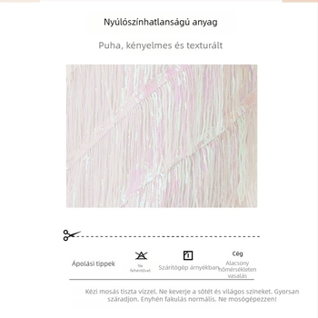 Női latin tánc gyakorló szett — elegáns öltözet tassellal és hímzéssel, anyag: poliészter (>95%), triacetát (>95%), nyár 2025