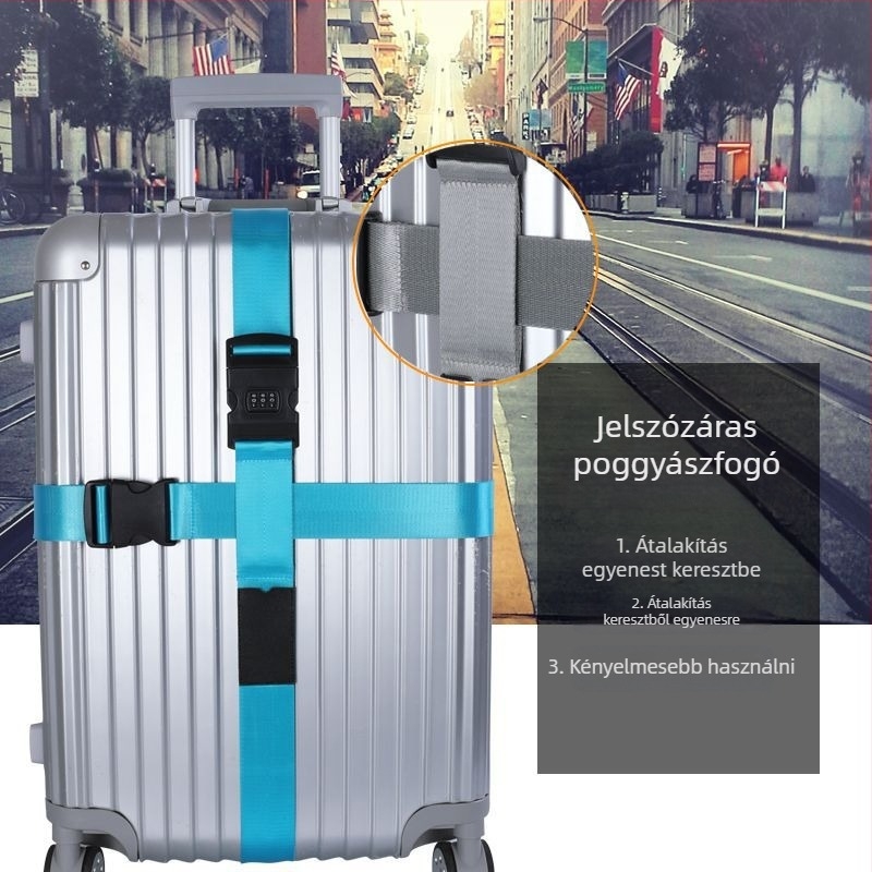 Unique PU bőröndszíj – táska/ vállszíj, Márka: Unique, Funkció: Egyéb