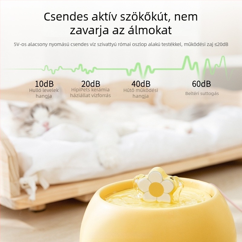 Sour Bear kerámiás automata vízadagoló macskáknak, Jiangsu eredet