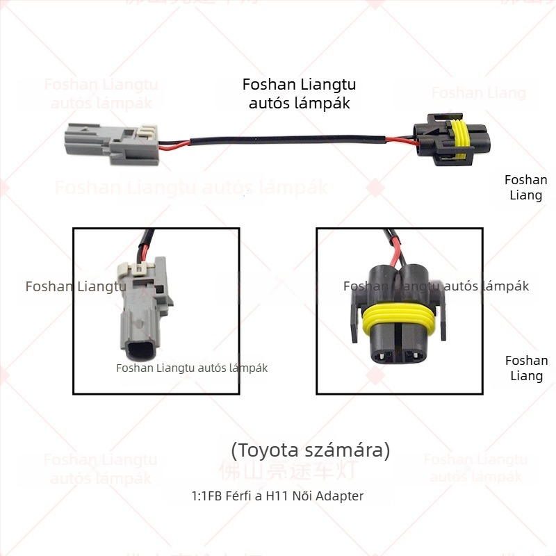 LED első ködfények Honda Civic/Accord/Prius – modell L13, 52W, 13V, kompatibilis L1B/LW5B