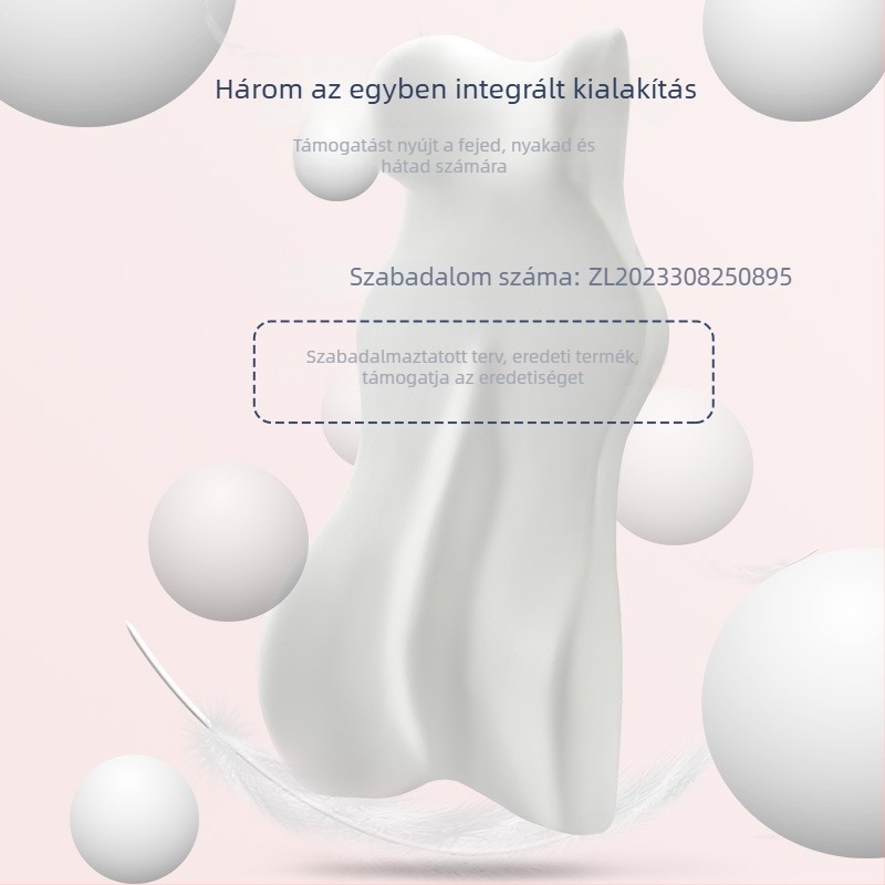 Memóriahabos autó deréktámasz párna, integrált deréktámasz, univerzális illeszkedés, logó nyomtatás lehetősége, egész éves használat