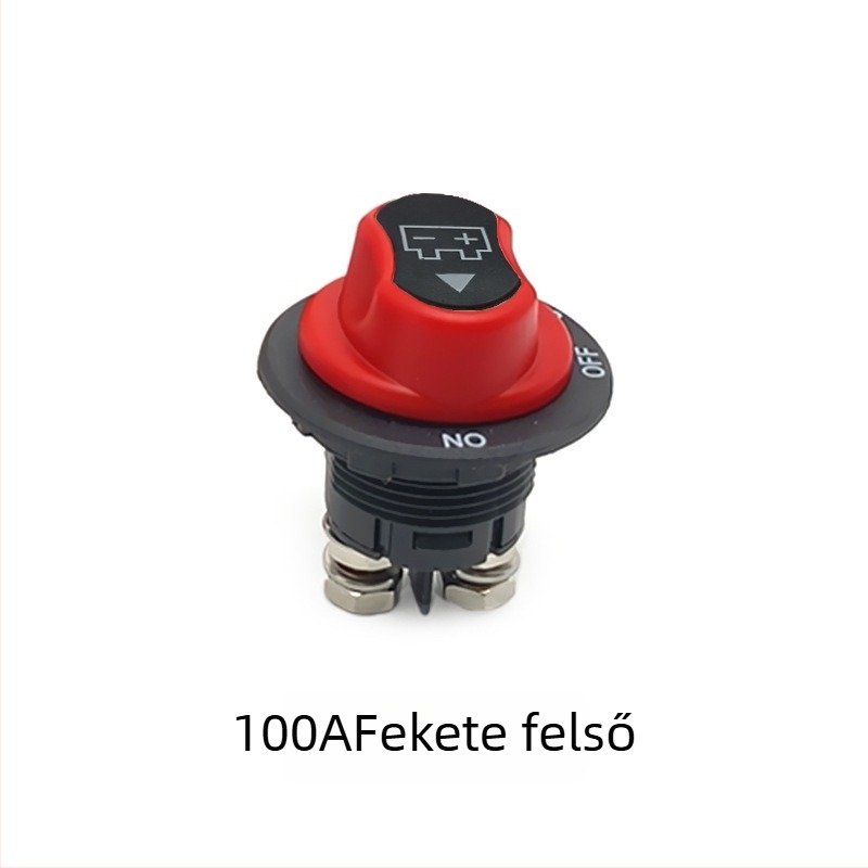 Akkumulátor-leválasztó kapcsoló – Gomb típusú, 50A/100A/200A/300A, autókhoz, hajókhoz, motorkerékpárokhoz és elektromos járművekhez | Bai bangsheng