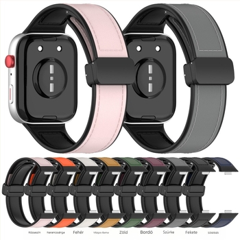 Szilikon mágneses óraszíj Huawei Fit3-hoz, összecsukható csattal (0.04 kg)