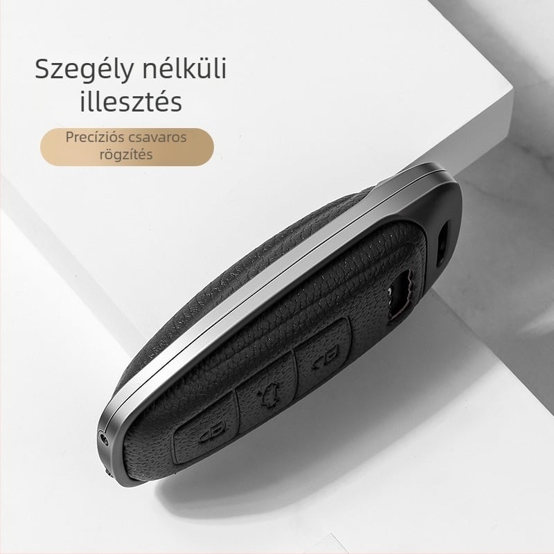 Audi kulcstartó tok | Anyag: báránybőr | Stílus: Üzleti