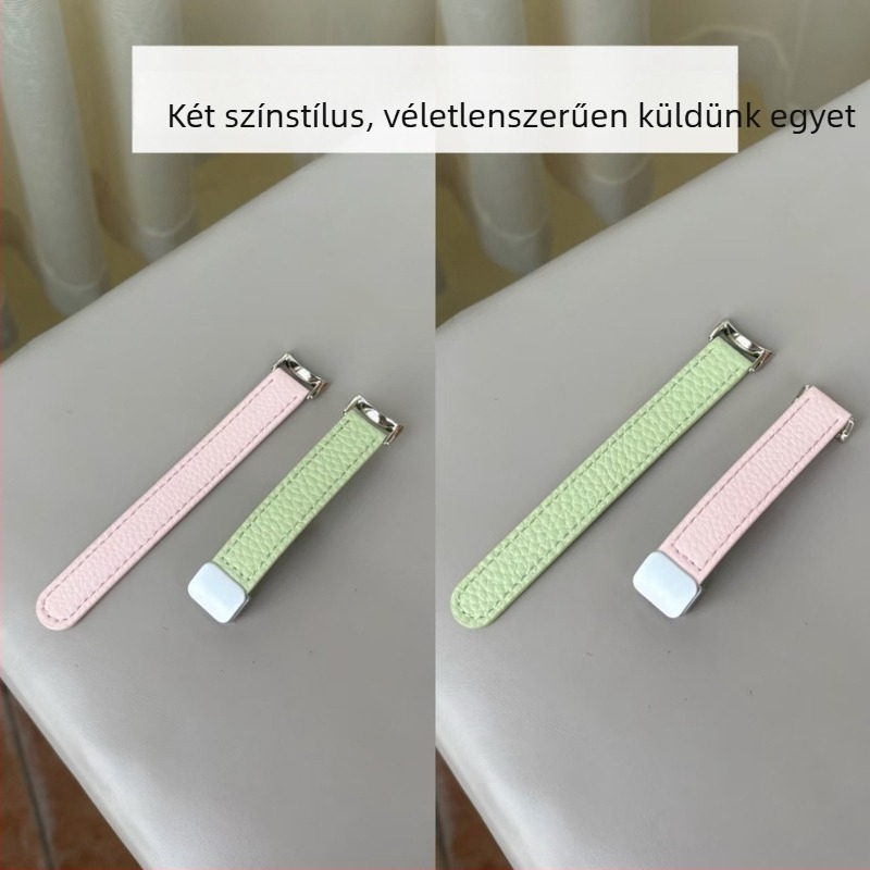 Kavicsos textúrájú mágneses pánt Xiaomi Mi Band 9-höz, kompatibilis Mi Band 10/8/NFC karkötőkkel, könnyű luxus stílus