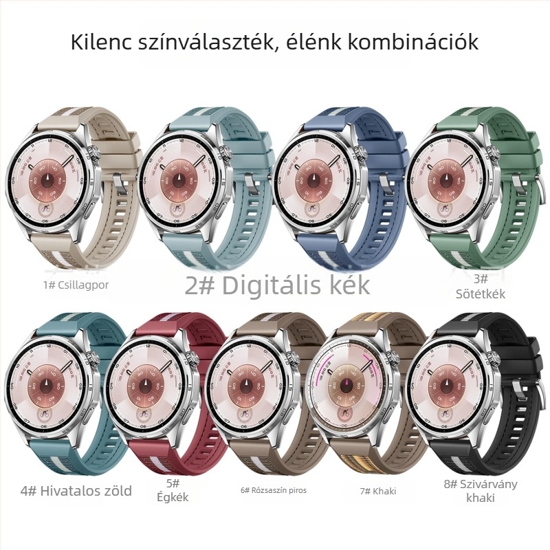 Huawei Watch GT6 kompozit szövött szíj GT6/GT5 modellhez és Huawei órákhoz