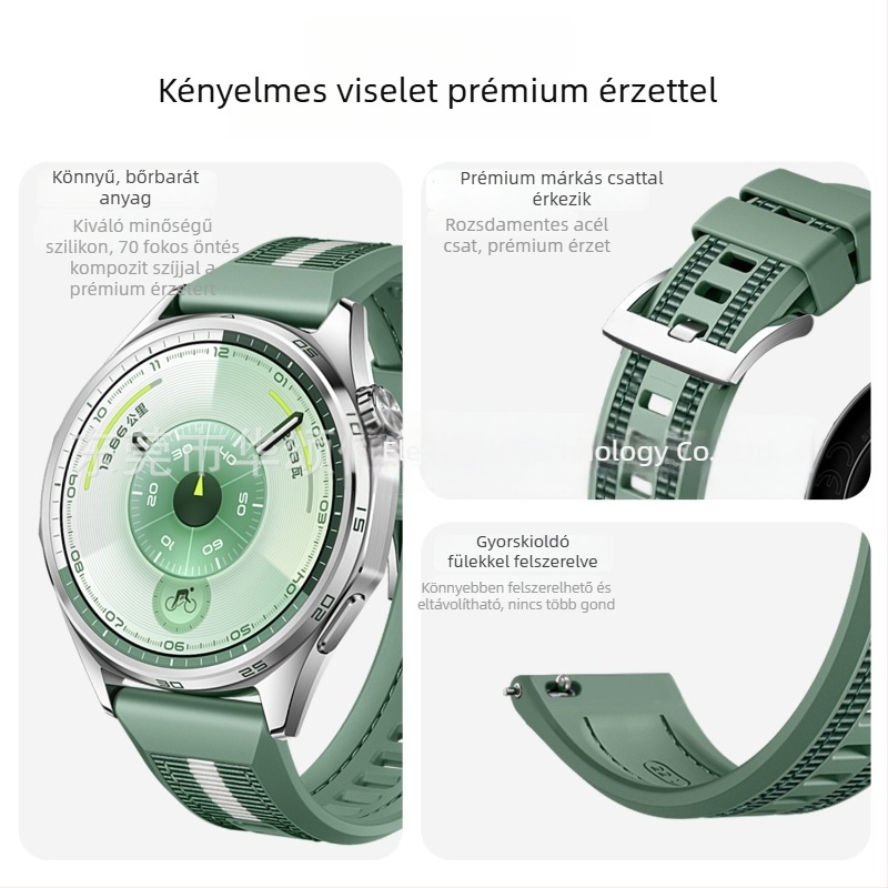 Huawei Watch GT6 kompozit szövött szíj GT6/GT5 modellhez és Huawei órákhoz