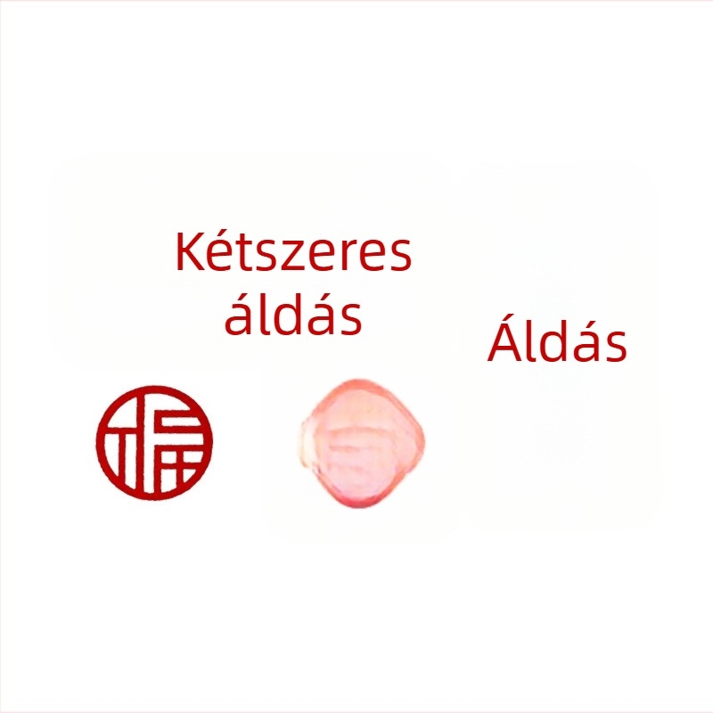 Ajtódísz szerencse szimbólummal az új otthon számára – mini dísz az ajtóra, filc anyag, vágási technika, kínai stílus