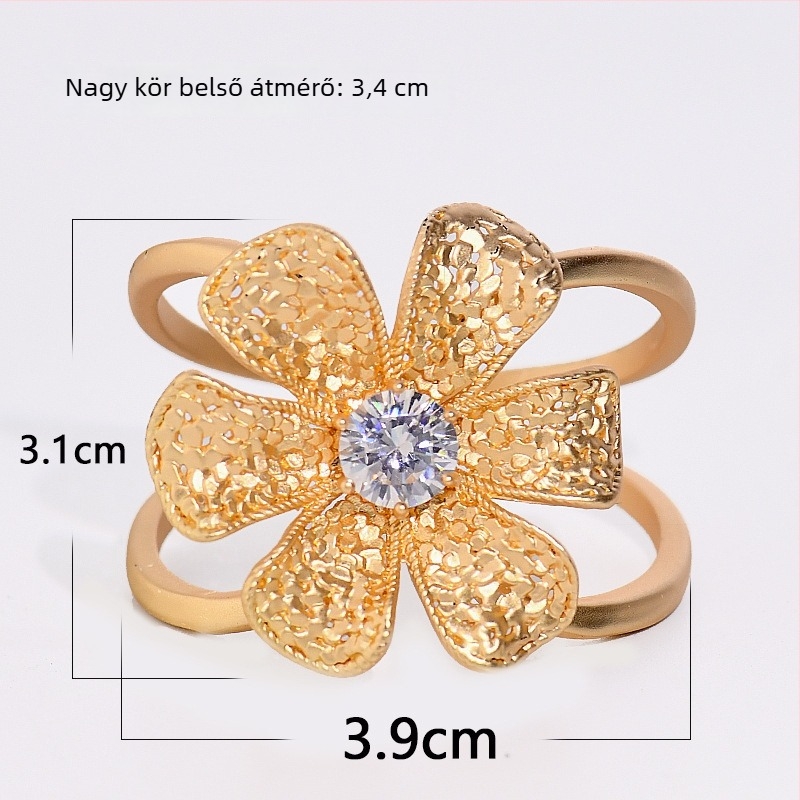 Kabát- és sálövcsat – ötvözet, matt felület, női minimalist stílus, cirkóniával beépített, elektrolit bevonat