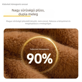 Vízmelegítő palack vízzel töltve, műnyúl plüss borítással, megerősített PVC belső réteg, fűtés vízzel történő töltéssel, meleg és hideg használat