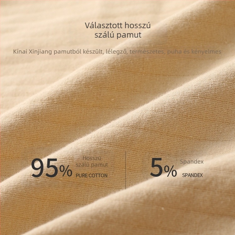 Női magas derekú pamut háromszög bugyi, haskontrollal, antibakteriális, seamless, fő anyag: 95% pamut, belső 100% pamut