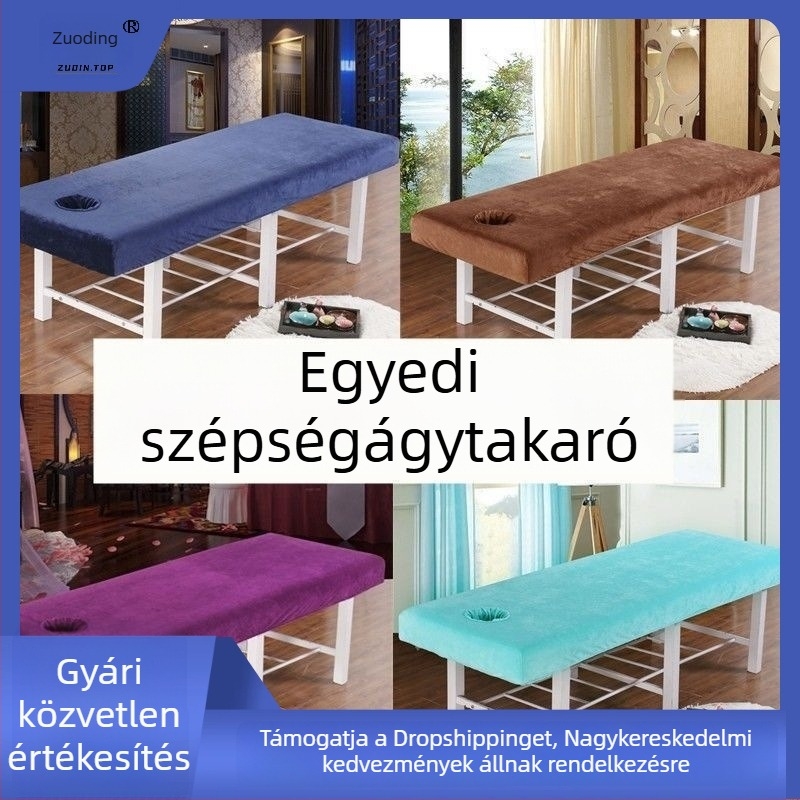 Kristály bársony vastagított ágytakaró kórházak, szállodák és szépségszalonok számára – minimalist stílus