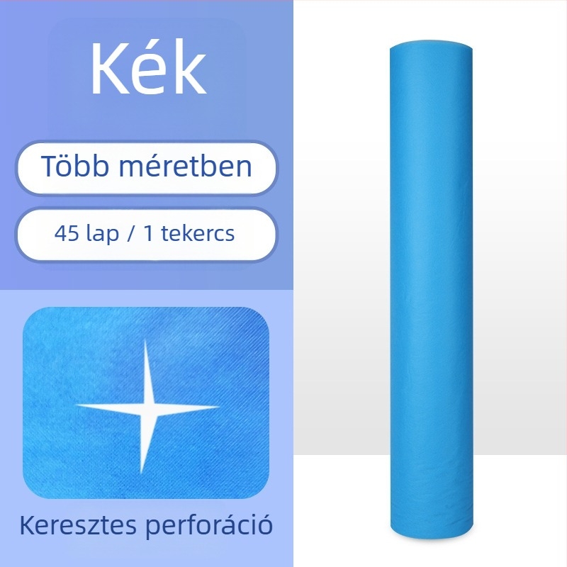 Eldobható ágyhuzat tekercs, nem szőtt anyagból, lélegző, reaktív nyomtatás és festés, modern minimalista stílus