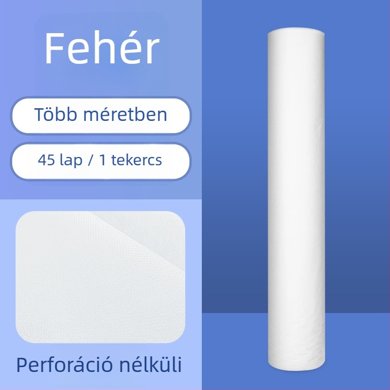 Eldobható ágyhuzat tekercs, nem szőtt anyagból, lélegző, reaktív nyomtatás és festés, modern minimalista stílus
