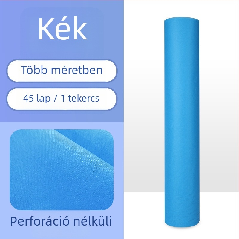Eldobható ágyhuzat tekercs, nem szőtt anyagból, lélegző, reaktív nyomtatás és festés, modern minimalista stílus