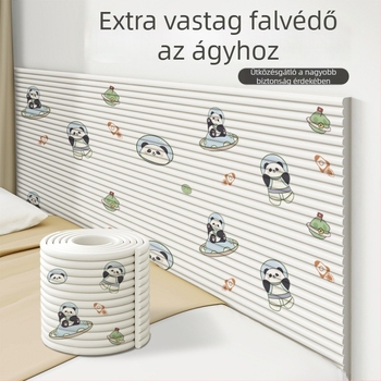 Puha falvédő az ágy szélénél (tatami stílus) – biztonság babáknak és gyerekeknek