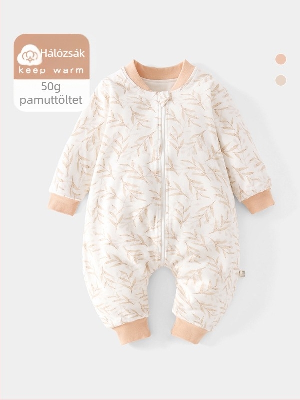 Baba alvózsák állandó hőmérséklettel, vastag töltettel, négy évszakos, cipzárral