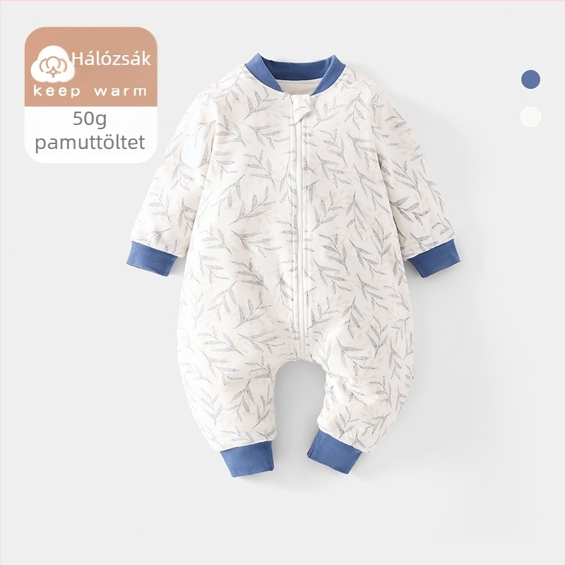Baba alvózsák állandó hőmérséklettel, vastag töltettel, négy évszakos, cipzárral