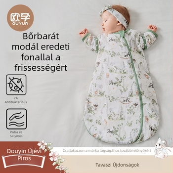 Baba alvózsák tavasz-nyár, kokon stílus, modal bambusz pamut géz, négy évszak