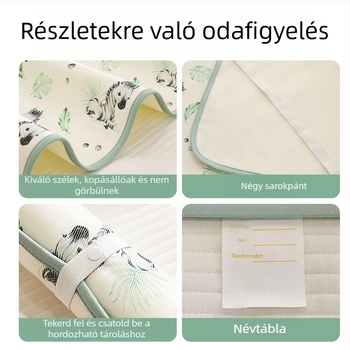 Jégselyem lélegző baba alvó matrac, nyári kis matrac csecsemők és gyerekek számára, A osztály
