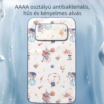 Baba matrac — cellulóz + poliészter rost, 2–3 éveseknek, testreszabható feldolgozás, magáncímkézhető