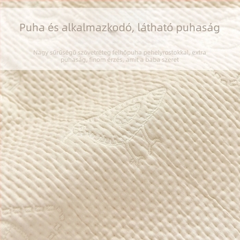 100% pamutból készült babakocsi alátét, biztonsági ülés párna, etetőszékhez való párna, egész éves használatra (0–1 év)