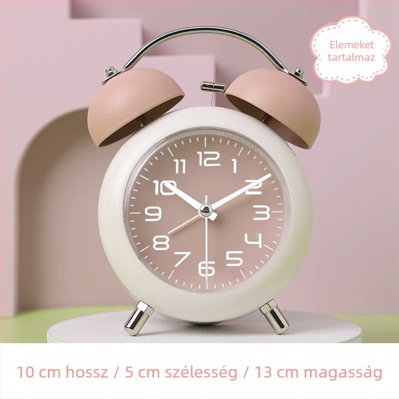 Cuki ébresztőóra gyerekek szobájába, éjjeliszekrényre, ideális iskolásoknak
