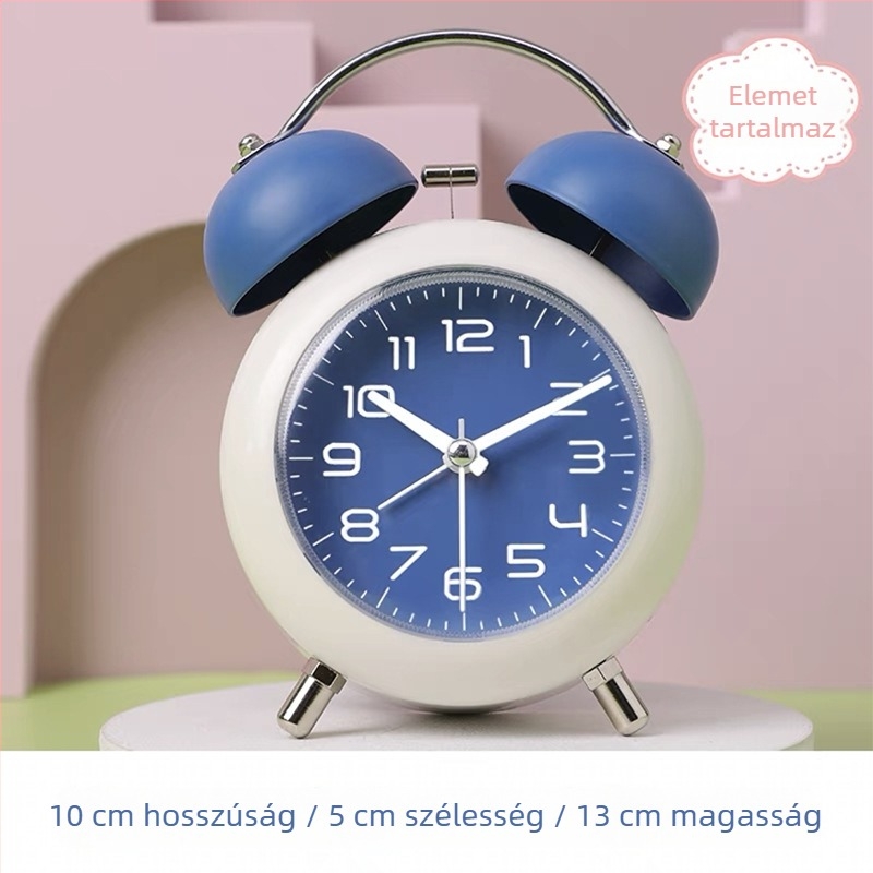 Cuki ébresztőóra gyerekek szobájába, éjjeliszekrényre, ideális iskolásoknak