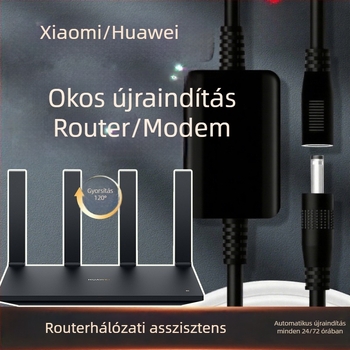 Intelligens hálózati asszisztens router – akkumulátoros működés, kerek forma, mutató kijelző, mechanikus mozgás, logó nyomtatás támogatott