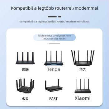 Intelligens hálózati asszisztens router – akkumulátoros működés, kerek forma, mutató kijelző, mechanikus mozgás, logó nyomtatás támogatott