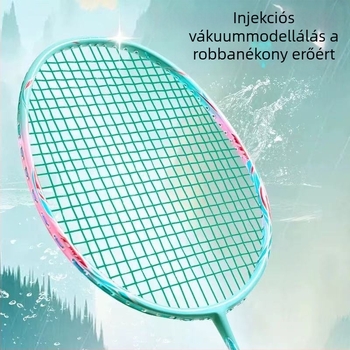 Zongjian tollaslabda rakéta vasötvözet kerettel, nylonszálakkal, közvetlen ütés, 85–89 g súly, személyre szabás rendelésre