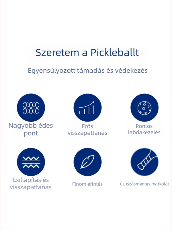 Kenier Gyerekeknek szóló profi pickleball ütő készlet – Kezdő versenyfokozat, poplar fa, 280 g ütőnként, 700 g teljes készlet