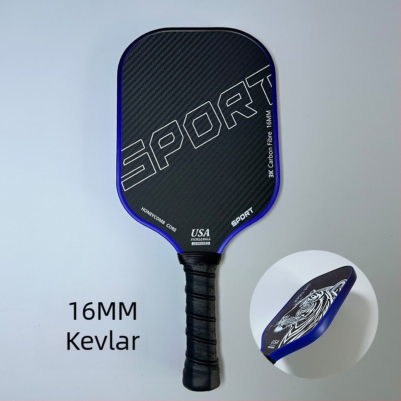 Lidakang Pickleball ütő – T700 szénszálas, Kevlar és titán vezeték megerősítés, Textúrált felület, Egyrészes kivitelezés, 225 g