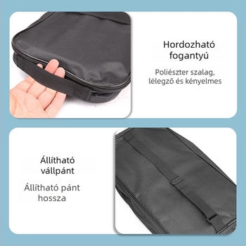 Gale Pickleball ütőtáska — Hálós anyag, 220 g, Logóval testreszabható, Alkalmas Badmintonhoz, Teniszhez és Asztaliteniszhez